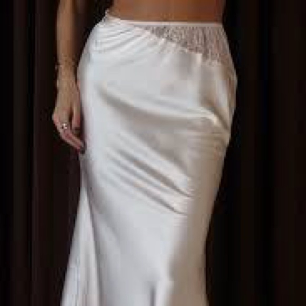 NWT Bridal Lingerie Set Satin & Lace - Picture 8 of 9